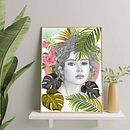 Mi Proyecto del curso: Ilustración de retrato con técnicas analógicas y digitales. Een project van Traditionele illustratie, Tekening met potlood,  Tekening, Digitale illustratie, Aquarelschilderen,  Portrettekening y Realistische tekening van Jor Caro - 21.09.2021