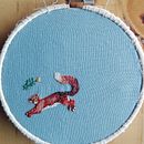 Mi Proyecto del curso: Bordado con needle painting: recrea la belleza de la vida salvaje. Un progetto di Ricamo e Illustrazione tradizionale di Carolina Quezada - 21.09.2021