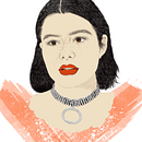 Meu projeto do curso: Técnicas de ilustração com aquarela digital. Ilustração tradicional, Ilustração digital, Pintura em aquarela, Desenho de retrato, e Desenho digital projeto de Isadora de Oliveira Barroso Frois - 19.09.2021