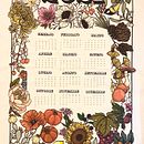 CALENDARIO 2021. Un progetto di Illustrazione tradizionale e Artigianato di Giulia Tosi - 22.09.2021