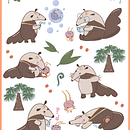 Mi Proyecto del curso: Ilustración kawaii: crea personajes encantadores . Ilustrasi tradisional, Desain Karakter, Dan Manga proyek oleh Carolina Corrales - 09.22.2021