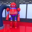 Roboto. 3D, 3D Modeling, and 3D Character Design project by Luis Plaza - 09.22.2021