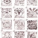 My project in The Art of Record Covers: Illustration Meets Lettering course. Un progetto di Illustrazione tradizionale, Graphic design, Calligrafia e Lettering di Irina Baryshnikova - 22.09.2021