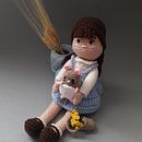 Mi Proyecto del curso: Amigurumi: diseño de ropa, pelo y complementos. Un progetto di Artigianato, Design di giocattoli, Fiber Art, Uncinetto e Amigurumi di Vanessa Hoffman - 22.09.2021