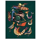 My project in Painting with Gouache: Create Poetic Illustrations course. Un projet de Beaux Arts, Peinture, Dessin artistique , et Peinture gouache de Debbie Lelievre - 23.09.2021