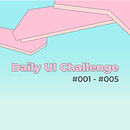 Daily UI Design #001- #005. UX / UI, and Design project by Laura Mateos - 06.01.2021