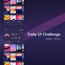 Daily UI #006 - #010. Design, and UX / UI project by Laura Mateos - 06.15.2021