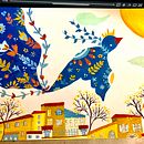 My project in Painting with Gouache: Create Poetic Illustrations course. Un projet de Design , Illustration traditionnelle, Beaux Arts, Peinture, Dessin artistique , et Peinture gouache de Sallie Hunter - 15.09.2021