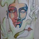estudo de telas: enquadrados . Un proyecto de Ilustración tradicional, Bellas Artes y Pintura de Diogo Kuriyama - 24.09.2021