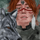 Meu projeto do curso: Retrato digital no Photoshop com um toque de fantasia. Un progetto di Illustrazione tradizionale, Disegno, Illustrazione digitale, Disegno di ritratti, Disegno digitale e Pittura digitale di Laiz Botelho - 24.09.2021