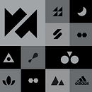 ADIDAS ICONS. Design, Design gráfico, Criatividade, e Mobile Design projeto de Adam G - 25.09.2021