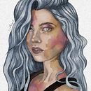 My project in Illustrated Portraits with Procreate course. Un progetto di Illustrazione tradizionale, Illustrazione vettoriale, Illustrazione digitale e Disegno di ritratti di Sia Ts - 26.09.2021