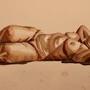 Mein Kursprojekt: Menschliche Figur mit Aquarell . % Annika Hirsch tarafından hazırlanan Geleneksel illüstras, on, Güzel sanatlar, Tablo, Sulubo, a Resim, Gerçekçi Çizim, Ve Şekil Çizimi projesi - 09.27.2021