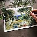 Projet avec l’Atelier des Lumières . Un proyecto de Ilustración tradicional de Jennifer Lefèvre - 27.09.2021