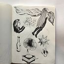 Il mio progetto del corso: Sketchbook: crea una collezione di idee illustrate. Fine Arts, Creativit, Pencil Drawing, Drawing, and Sketchbook project by Erika Sanzeni - 09.27.2021