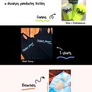 Aplicación de identidad corporativa a diferentes productos textiles. Projekt z dziedziny  Reklama użytkownika Laura Quevedo - 27.09.2021