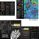 Diseño de Menús de restaurantes. Projekt z dziedziny Design, Tradycyjna ilustracja i  Reklama użytkownika Laura Quevedo - 27.09.2021