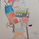 Meu projeto do curso: Relatos ilustrados: da ideia ao papel. Een project van Traditionele illustratie,  Tekening y Aquarelschilderen van Renata Hoffmann - 28.09.2021