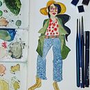 Mi Proyecto del curso: Ilustración y caracterización de personajes con acuarela. Un progetto di Illustrazione tradizionale, Character design, Pittura e Pittura ad acquerello di Vastih Bernardes - 29.09.2021