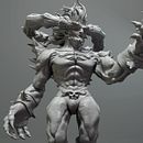 Ifrit Sculpt. Un progetto di Modellazione 3D, Progettazione 3D e Character design 3D di Guillem Font Colet - 14.07.2021