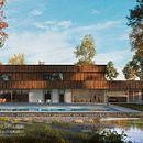 autumn sunrise. Un progetto di Architettura, Progettazione 3D e ArchVIZ di Gonzalo Méndez - 29.09.2021
