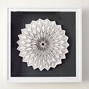 Folded Wall Art. Un proyecto de Papercraft de Kate Colin - 29.09.2021