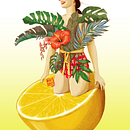Verano. Traditional illustration project by Gisela Navarro - 09.30.2021