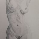 Meu projeto do curso: Desenho do corpo humano em movimento. Een project van  Beeldende kunst,  Schetsen, Tekening met potlood,  Tekening y Realistische tekening van Izadora Vasconcelos - 30.09.2021