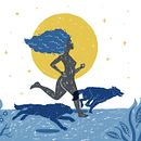 Mulheres que correm com os Lobos. Een project van Digitale illustratie y Traditionele illustratie van EASdesign - 22.09.2021