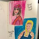 My project in Exploratory Sketchbook: Find Your Drawing Style course. Un proyecto de Ilustración tradicional, Bocetado, Creatividad, Dibujo, Pintura a la acuarela, Sketchbook y Pintura gouache de Yamila Gurovich - 01.10.2021