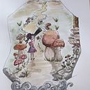 31Days 31Drawings 2021. Ilustração tradicional projeto de Giusy Campo - 01.10.2021