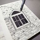 31 days 31 drawings. Un proyecto de Ilustración tradicional, Arquitectura y Dibujo de Jessana Moccelini - 01.10.2021