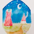 Mi Proyecto del curso: Técnicas de acuarela para ilustraciones de ensueño. Een project van Traditionele illustratie,  Tekening, Aquarelschilderen y Redactionele illustratie van roooo - 02.10.2021