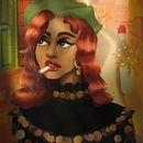 My project in Powerful Female Characters: Illustrating Confidence and Diversity course. Un proyecto de Ilustración tradicional, Pintura, Ilustración digital, Dibujo digital y Pintura digital de Josef Sueno - 11.10.2021