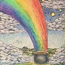 Leprechaun Gold . Ilustrație tradițională de Julia - 10.03.2021