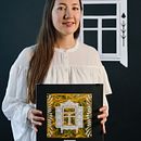 Windows. Eyes of a village house. Paper Craft, Architecture, and Photograph project by Stasia Kuzmich - 10.03.2021