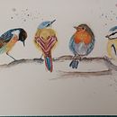 Mi Proyecto del curso: Acuarela artística para ilustración de aves . % racali78 tarafından hazırlanan Geleneksel illüstras, on, Sulubo, a Resim, Gerçekçi Çizim, Doğalcı İllüstras, Ve on projesi - 10.03.2021