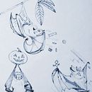 31 days 31 drawings 2021. Un projet de Illustration traditionnelle de Isabella Del Gobbo - 31.10.2021