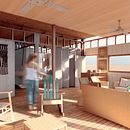 Mi Proyecto del curso: Ilustración digital de proyectos arquitectónicos. Un progetto di Architettura, Paesaggismo, Illustrazione digitale, Architettura digitale e Illustrazione architettonica di Miguel Huertas Aleman - 03.10.2021