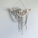 Macrame Flower Crown Wall Hanging . Fiber Arts, Macramé, and 3D project by String Theories Fiber Design - 04.10.2021