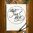 Mi Proyecto del curso: Introducción al lettering con Procreate. Projekt z dziedziny T, pografia, Liternictwo c, frowe i  Lettering 3D użytkownika Arturo Cruz - 26.09.2021