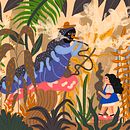 Alicia en el país de las maravillas. Traditional illustration, Editorial Design, Drawing, Stor, board, Children's Illustration, and Narrative project by Gisele Murias - 10.04.2021