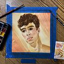 Mi Proyecto del curso: Retrato artístico en acuarela. Fine Arts, Painting, Watercolor Painting, and Portrait Drawing project by carlosicardenas - 10.04.2021