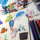 Mi Proyecto del curso: Técnicas de ilustración para desbloquear tu creatividad. Een project van  Ontwerp, Traditionele illustratie,  Beeldende kunst, Schilderij,  Creativiteit, Creativiteit met kinderen y Sketchbook van Merce Majo - 05.10.2021
