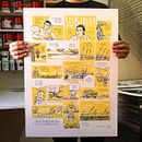 Vento. Narrative, Traditional illustration, and Screen Printing project by Guilherme Caldas - 07.23.2021