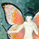 My project in Acrylic Illustration: Create a Magical Universe  course. Traditional illustration, Painting, Creativit, Acr, and lic Painting project by Edith van Zutven - 10.06.2021