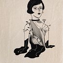 My project in Traditional Drawing Techniques with Procreate course. Un progetto di Illustrazione tradizionale, Disegno, Illustrazione digitale, Disegno di ritratti e Disegno digitale di andrada_dervesteanu - 05.10.2021