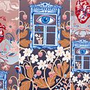 The heart of the Homeland. Un progetto di Illustrazione tradizionale, Pattern design, Illustrazione vettoriale e Stampa di volgailyina - 07.10.2021
