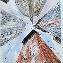 Mein Kursprojekt: Architektonische Zeichnung mit Aquarell und Tinte. Un proyecto de Bocetado, Dibujo, Pintura a la acuarela, Ilustración arquitectónica, Sketchbook e Ilustración con tinta de Svetlana - 07.10.2021
