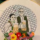 My project in Creation of Embroidered Portraits course Ein Projekt aus dem Bereich Stickerei von gwynn89 - 07.10.2021